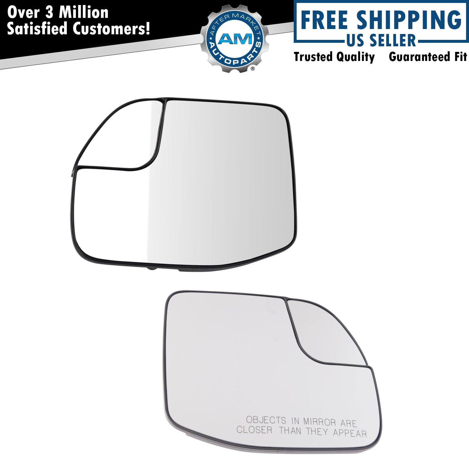 Mirror Glass Set Fits 2022-2024 Ford Maverick FO1324211 FO1325212