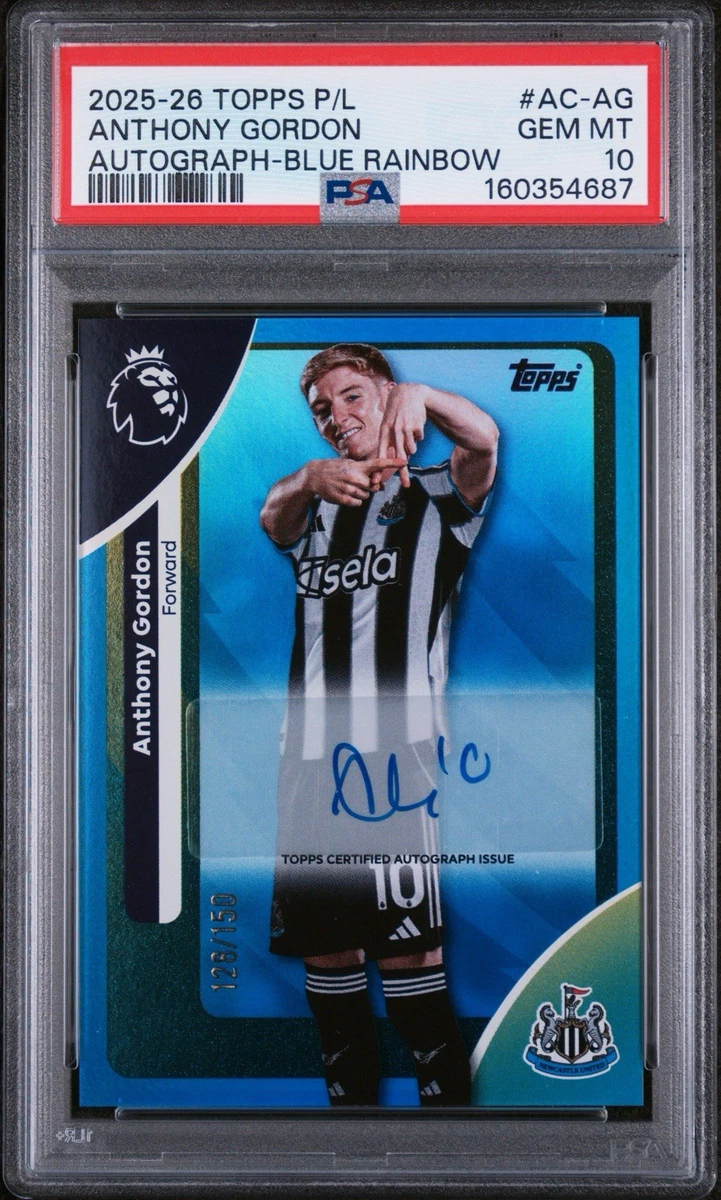 Topps Premier League 2025-26 Anthony Gordon #AC-AG for sale | eBay