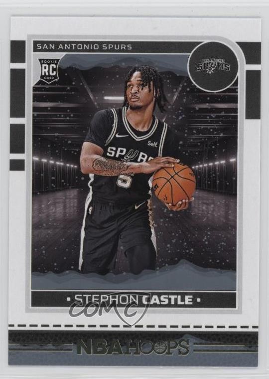 2024-25 Panini NBA Hoops Rookies Winter Stephon Castle #234 1d40
