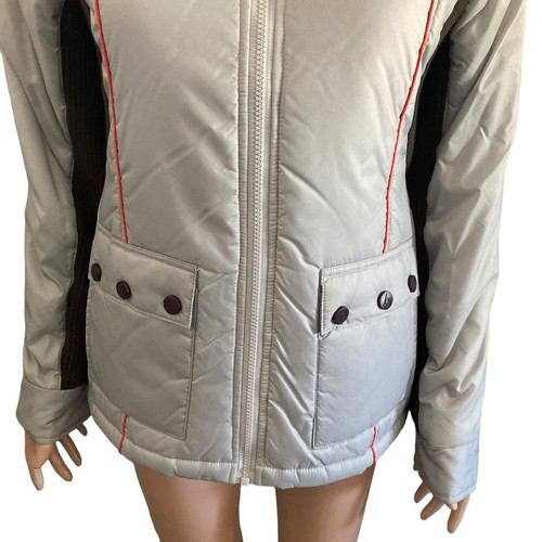 Volcom Winter Hill Jacket Coat Youth Medium Light Weight Gray Full Zip - Picture 4 of 13