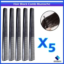 5Pcs Pocket Hair Comb Beard & Mustache Combs for Men's Hair Beard Barber