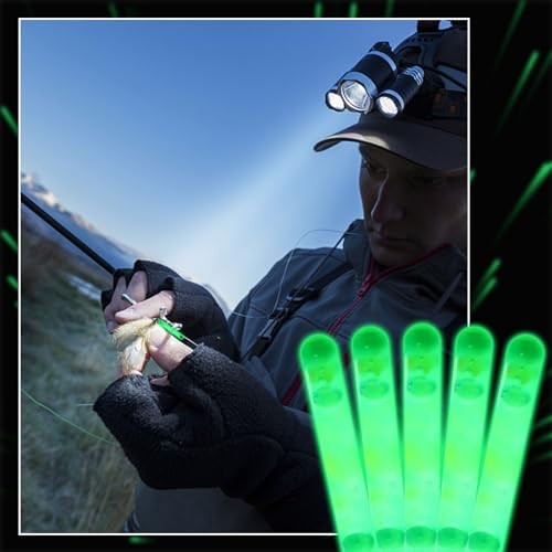 600 Pcs Fishing Glow Sticks Bulk for Bobbers 1.5 Inch Mini Glow Sticks Night - Picture 8 of 8