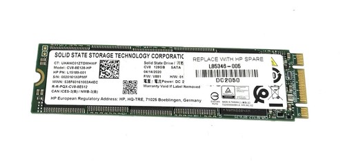 LITE-ON 128GB M.2 PCIe SATA Laptop SSD Solid State Drive CV8-8E128-HP L15189-001 - Picture 1 of 2