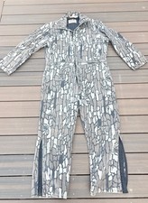 Vintage USA Walls Blizzard Pruf Insulated Coveralls SZ XL Treebark Camo Hunting