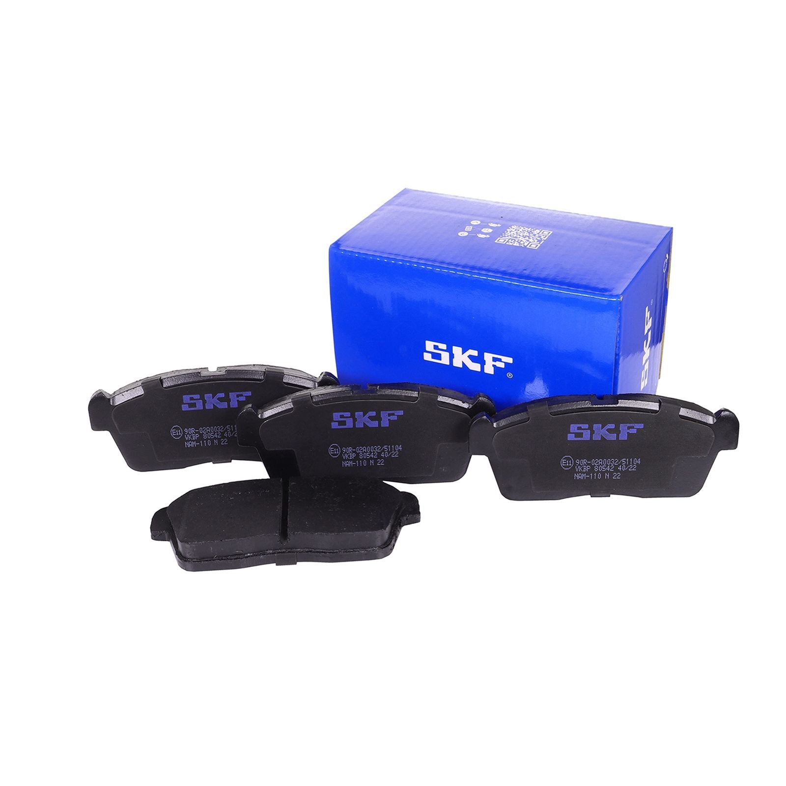 1x ORIGINAL® Skf Bremsbelagsatz, Scheibenbremse Vorne für Nissan PIXO Suzuki