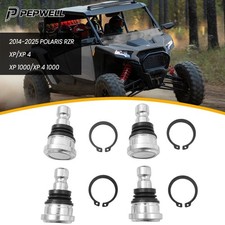 4PCS OEM Upper and Lower Front Ball Joints Set for 2014-2025 POLARIS RZR XP/XP4