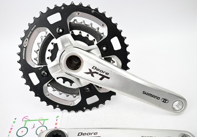 Shimano Deore XT FC-M770 175mm 44/32/22t Hollowtech Mega 9 Triple