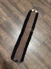 Horse Tack - 32&rdquo; Brown Fleece English Girth