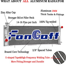 Radiateur Pour 1991-2001 2000 1992 Jeep Comanche Cherokee XJ 2.5L 4.0L MT