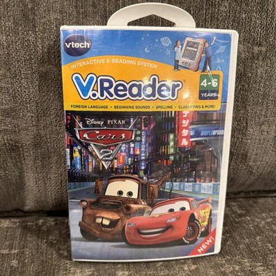 Vtech V Reader Cars Game Cartridge - Age 4 - 6 years old - NEW sealed