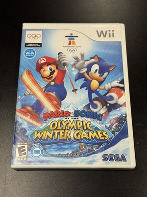 Mario & Sonic at the Olympic Winter Games (Nintendo Wii)   CIB Tested & Working
