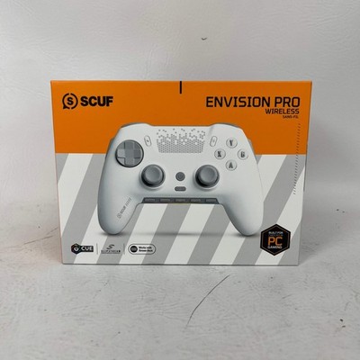 SCUF Envision Pro V2 White SG601-02 Wireless Gaming Controller For PC