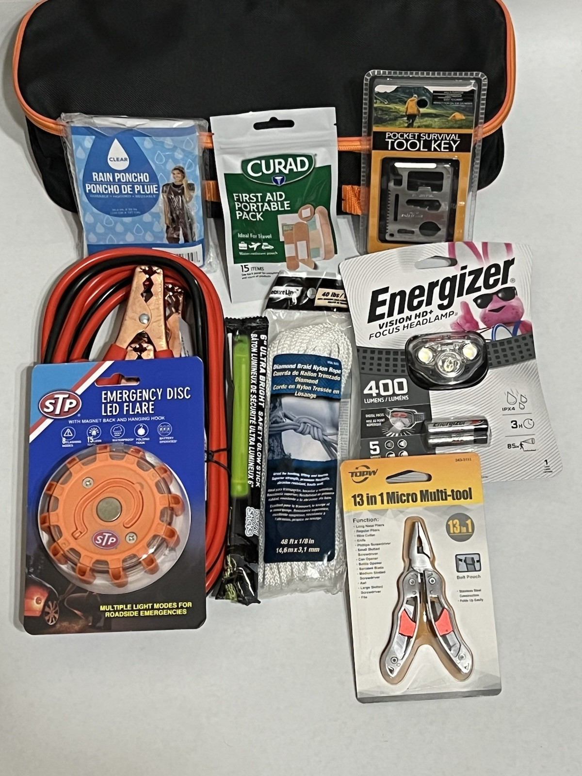 Universal Car Emergency Roadside Assistance Kit