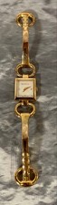 as is GUCCI 120 Tornavoni Quartz Watch Gold 515 From Japan