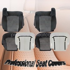 1999-2002 For Chevy Silverado Both Side Cloth Seat Cover Dark Gray Cushion Pad 1999-2002 For Chevy Silverado Both Side Cloth Seat Cover Dark Gray Cushion Pad