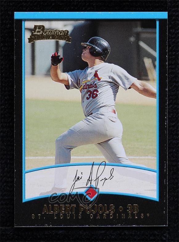 Albert Pujols 2001 Bowman #264 Base Price Guide - Sports Card Investor