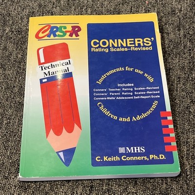 Conners  Rating Scales Revised Technical Manual MHS C.Keith Conners CRS-R  ADHD
