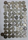 90% Silver Roosevelt Dimes roll of 61 Coins Mixed Dates & Mints