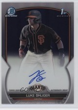 2023 Bowman Draft Chrome Prospect Refractor /499 Luke Shliger #CDA-LS Auto 0b6c