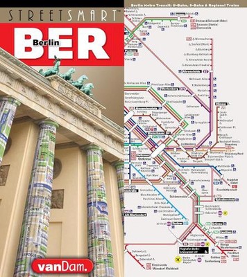 StreetSmart (R) Berlin Map by VanDam: Laminated City Center Street Map of Berlin