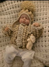 Reborn Baby Doll Cloth Bodied 20 Inc Fits Into Newborn Baby Size Clothes
