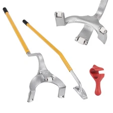 3Pcs Manual Truck Tire Changing Tool Set 22.5-24.5in Semi Bus Tractor Rims