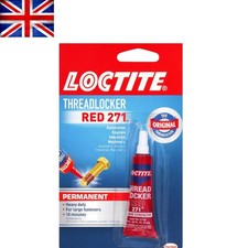 Loctite Threadlocker Red 271, 0.20 fl. oz – Strong, Permanent Metal Bonding