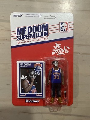 MF DOOM Doomsday 2025 New York Knicks Super7 Action Figure W/ Trading Card NEW