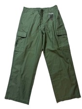 Utility Wide Leg Cargo Pants Women  s Size 31 Army Green Streetwear Y2K Workwear