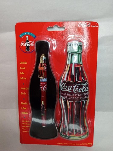 COCA-COLA: PISAPAPELES, BOLÍGRAFO Y TAZA GRABADOS EN CRISTAL 3D - Imagen 3 de 10