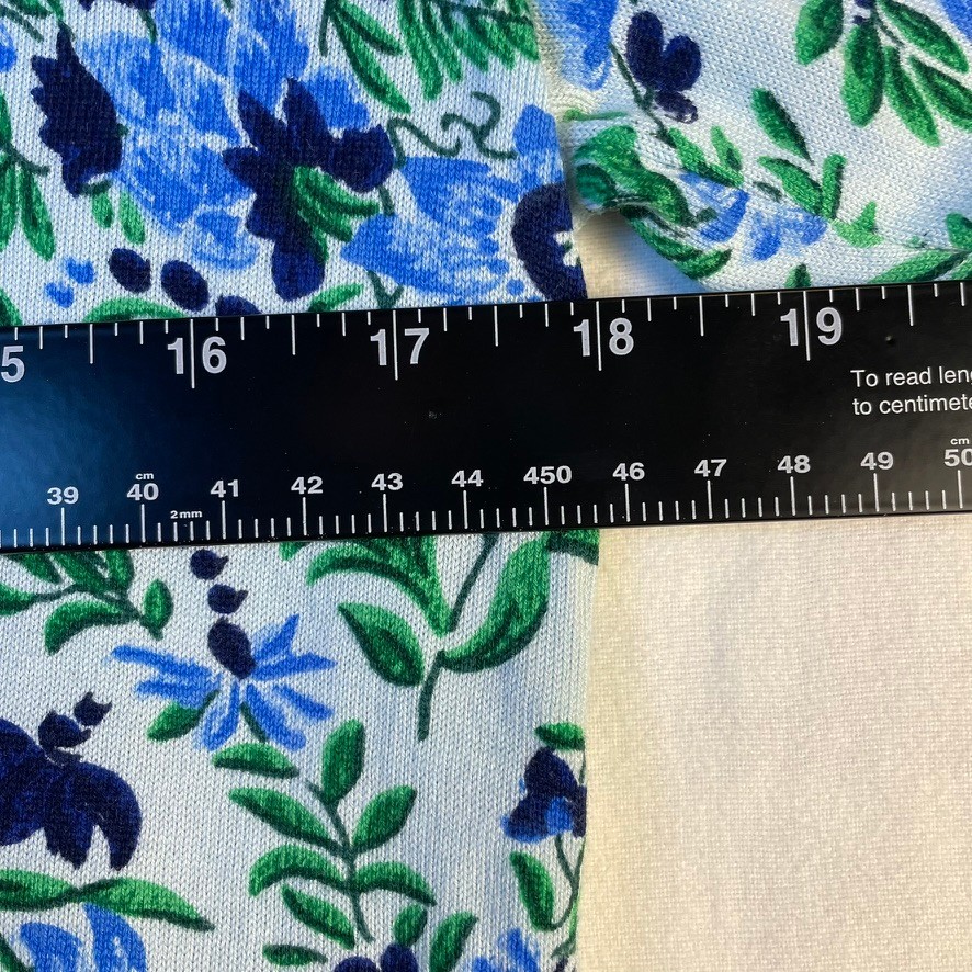 Talbots Lightweight Cotton Spring Hydrangea Flora… - image 5