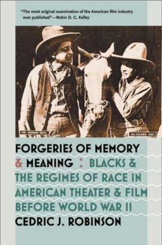 Forgeries of Memory and Meaning by Cedric J. Robinson - 9780807858417