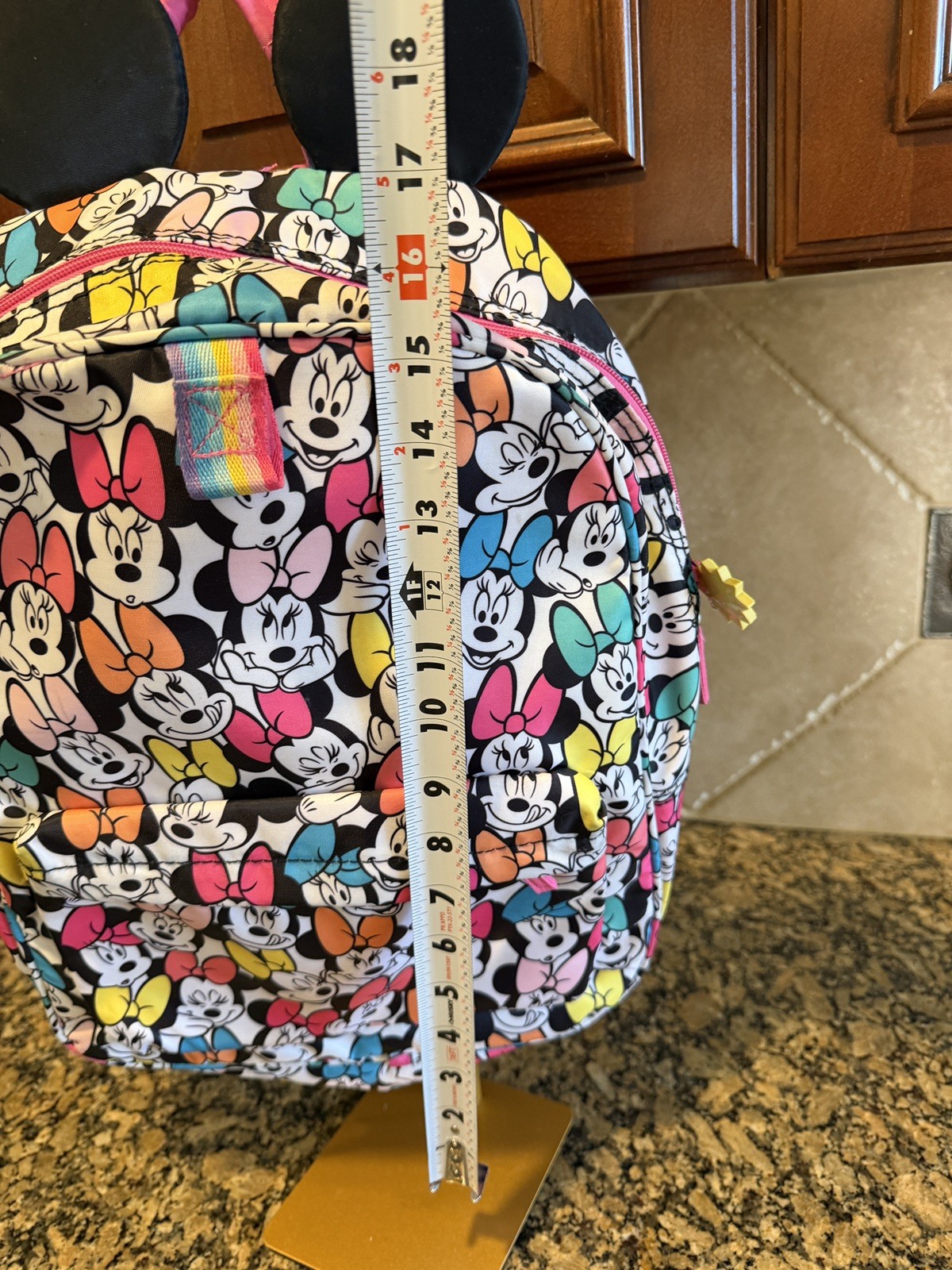 Disney MINI Mouse Backpack with ears - image 12