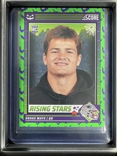 2024 Panini Score-A-Treat - Rising Stars Drake Maye #17 Green Bats (RC)