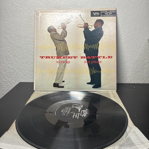 Roy Eldridge/Dizzy Gillespie Trumpet Battle 1955 DG Mono Verve Logo Rare