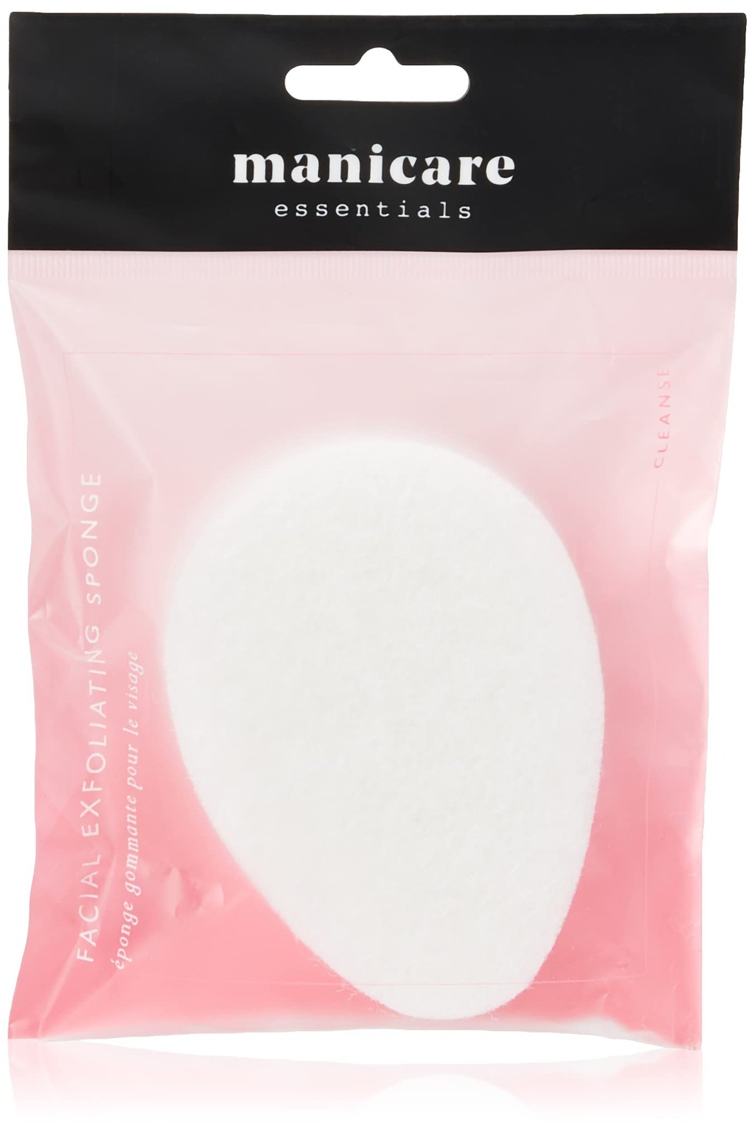 Manicare Reusable Exfoliating Facial Sponge Deep Cleansing & Makeup Removal