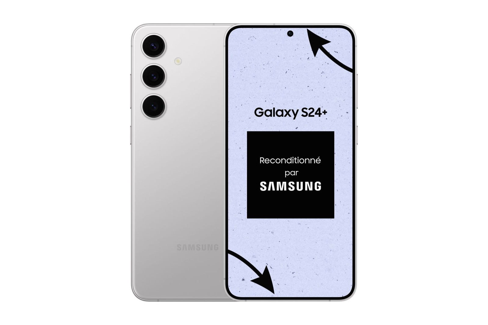 Galaxy S24+ 5G - 512Go - Gris - Reconditionné Premium par SAMSUNG