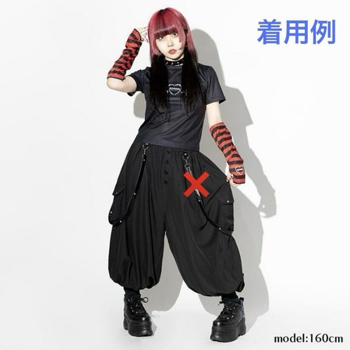 ACDC Rag Sarouel Pants Bontan-Style Black Unique Design Men’s Loose Fit ...