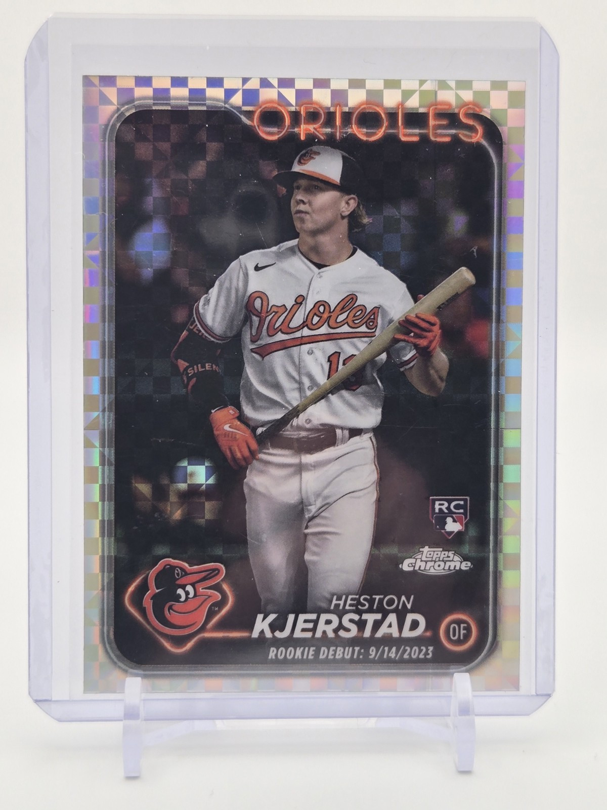 2024 Topps Chrome Update Rookie Debut X-Fractor #USC120 Heston Kjerstad (RC)