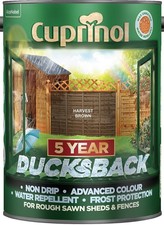 Cuprinol 5 Year Ducksback - All Colours - 5 Litres