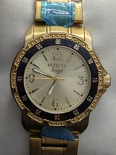 Invicta 0550 Angel Womens Watch Gold Black Be...
