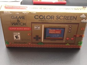 Nintendo Game and Watch Super Mario Bros Color Screen Working Great