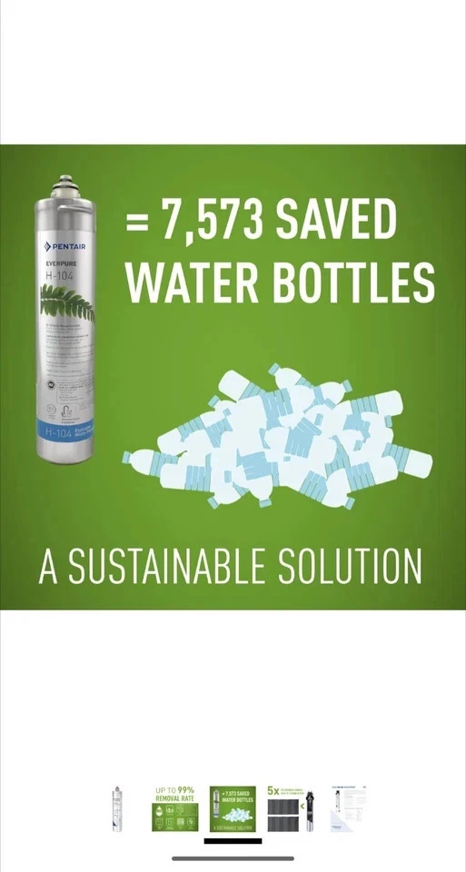 Pentair Everpure H-104 Quick-Change Filter Cartridge, EV961211 - Open Box - Image 2 of 3