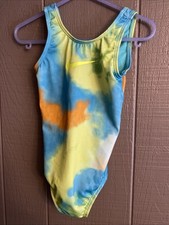 Nike Size 4-5 Years Child  s Multi Colored Swimsuit Very nice