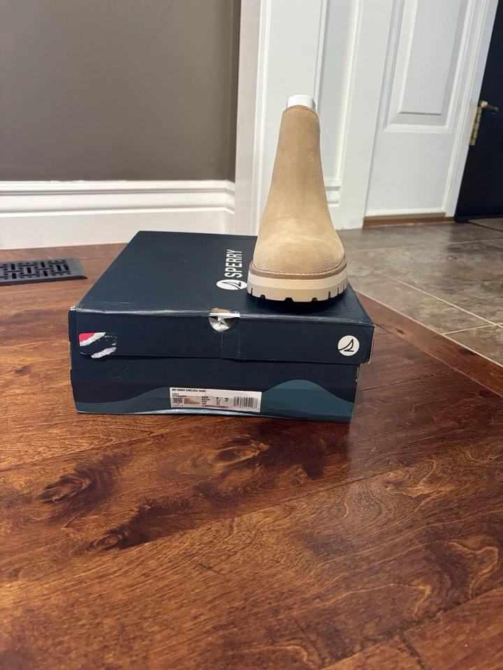 Botas Chelsea Sperry de gamuza tostada clara Mountain-sider Foto 2 de 4