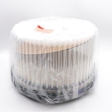 Lot Of 8 10-11 Inch Plastic Cake Containers Lids Disposable Round Clear Cake New