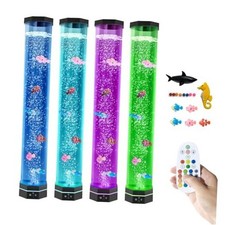 32'  Extra Large Bubble Aquarium Light, Sensory Light with 5 Fish and 32 Inch