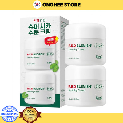 Dr.G Authentic RED BLEMISH soothing Cream 50ml x 2, Korean cosmetics