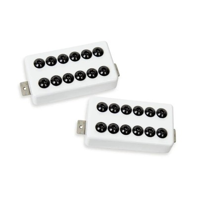 Seymour Duncan SH-8 Invader Electric Guitar Pickup Set Frost White