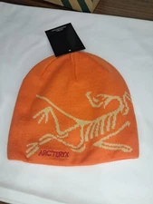 Arc'teryx Bird Head Toque Beanie - Orange - Merino Wool Ski Hat Unisex NWT 2025